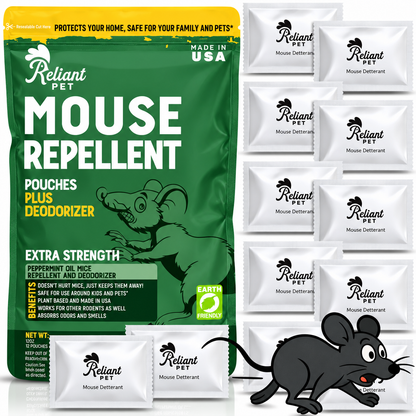 Plant-Based Peppermint & Cinnamon Rodent Repellent · Indoor & Outdoor