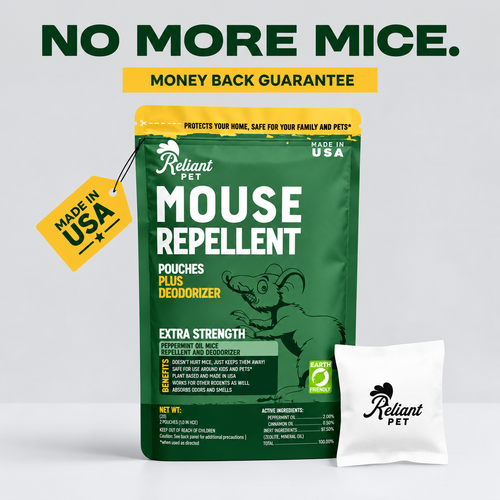 Plant-Based Peppermint & Cinnamon Rodent Repellent · Indoor & Outdoor