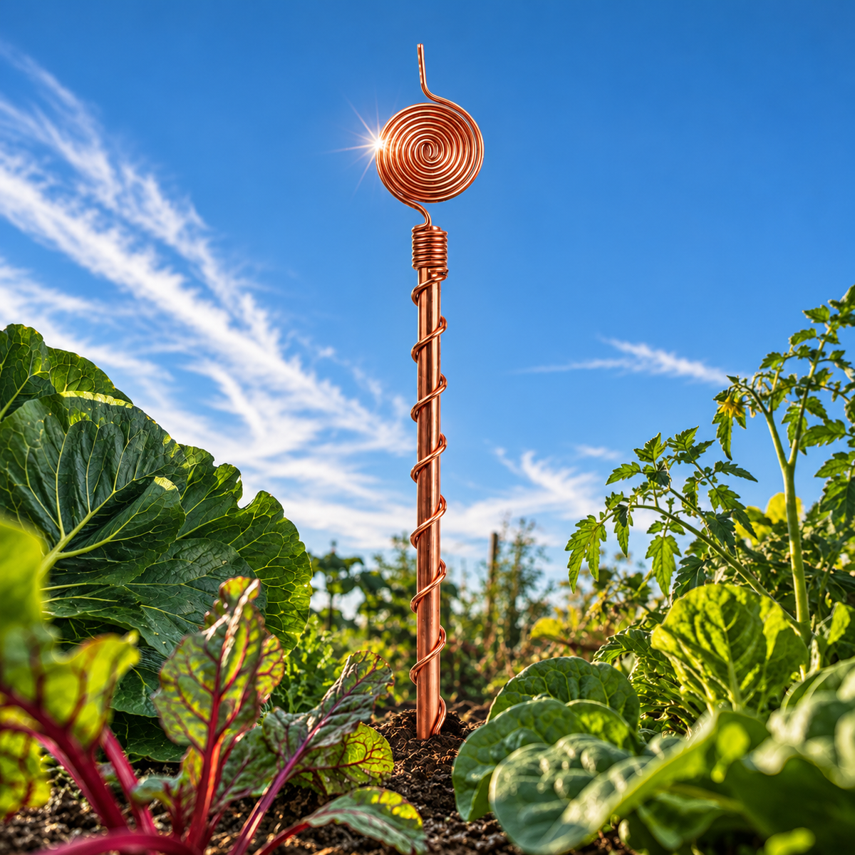 Electro-Culture Pure Copper Antenna