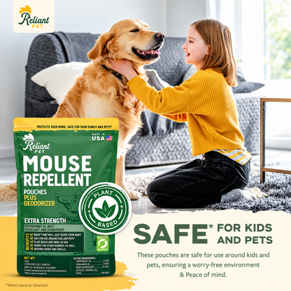 Plant-Based Peppermint & Cinnamon Rodent Repellent · Indoor & Outdoor