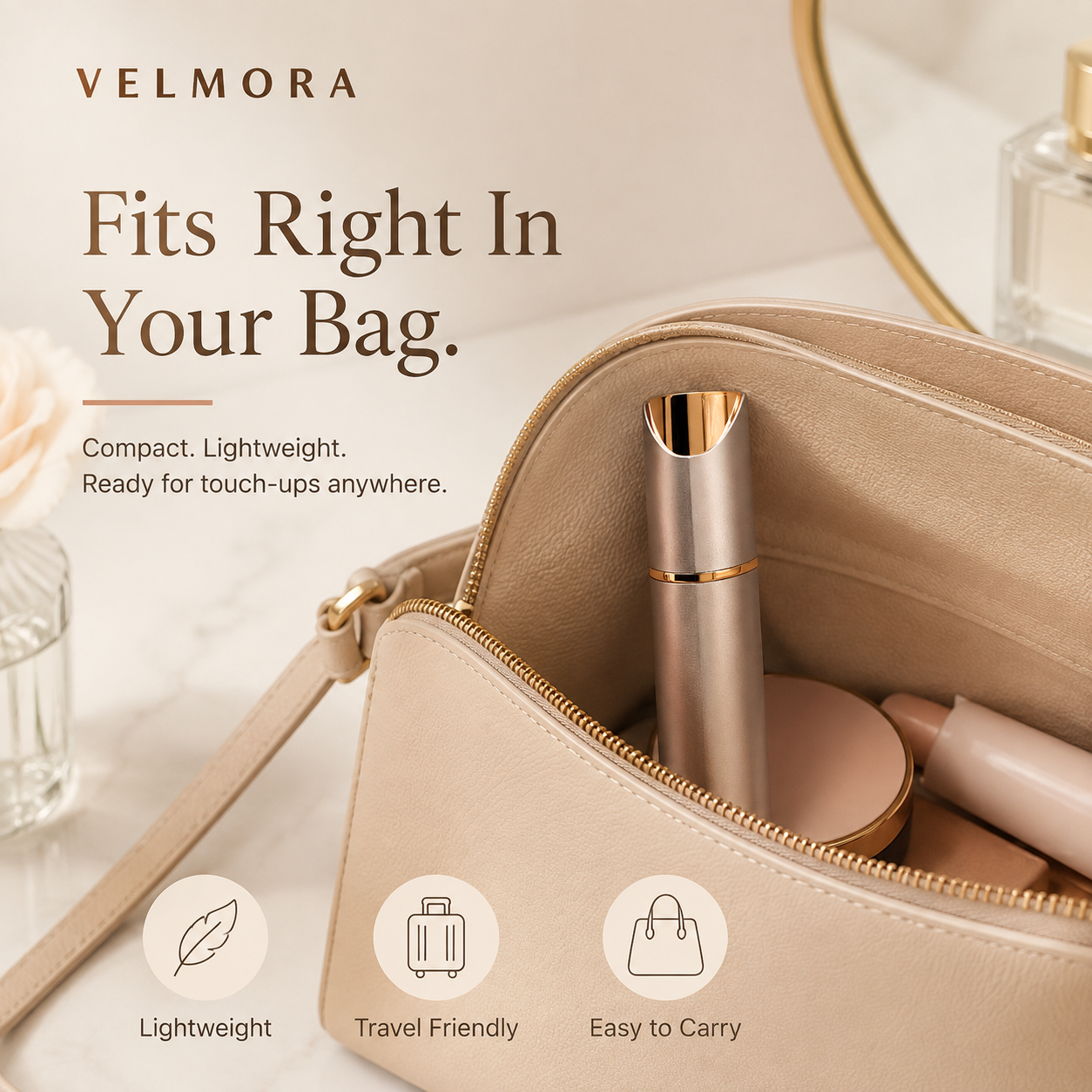 VELMORA™ 2-in-1 Face & Brow Trimmer