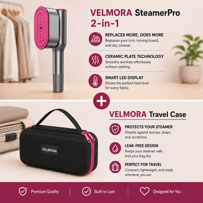VELMORA™ SteamPress Pro