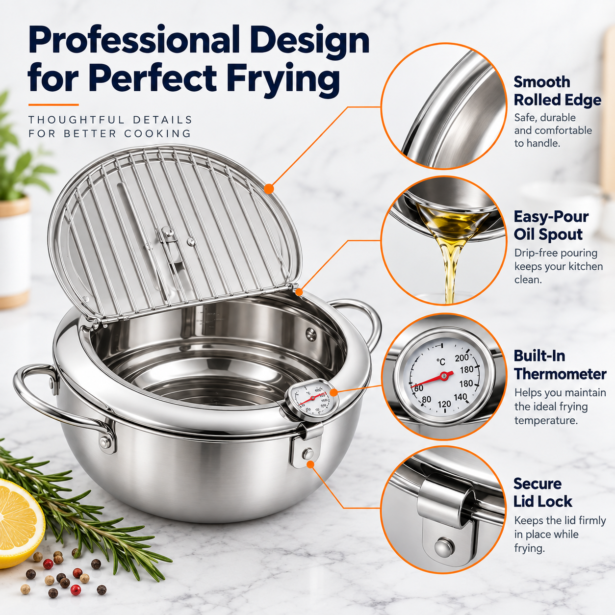 VELMORA™ Japanese Fryer Pot