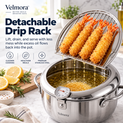 VELMORA™ Japanese Fryer Pot