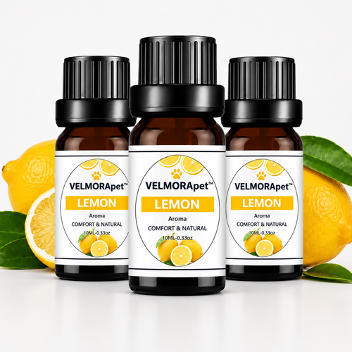 VELMORApet™ Lemon Scented Product Set – 3 Bottles
